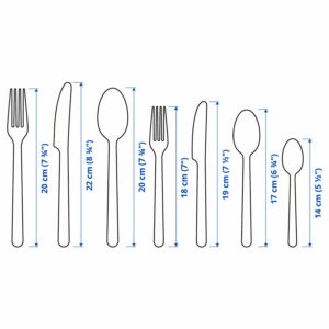 قاشق-چنگال-جدید-ایکیا-قابل شستشو -در-ماشین-ظرف-شویی