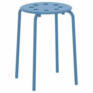 چهارپایه ایکیا مدل MARIUS - آبی