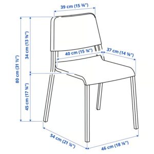 صندلی ایکیا مدل TEODORES